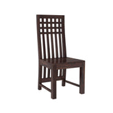 Amer Solid Sheesham Wood 6 Seater Dining Set (Without Cushion, Walnut Finish)